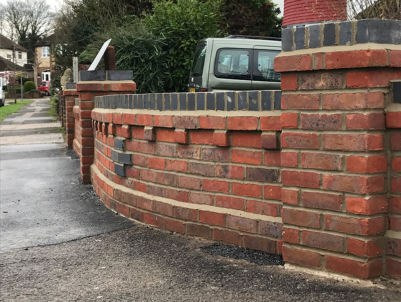 Cheam decorative brickwork