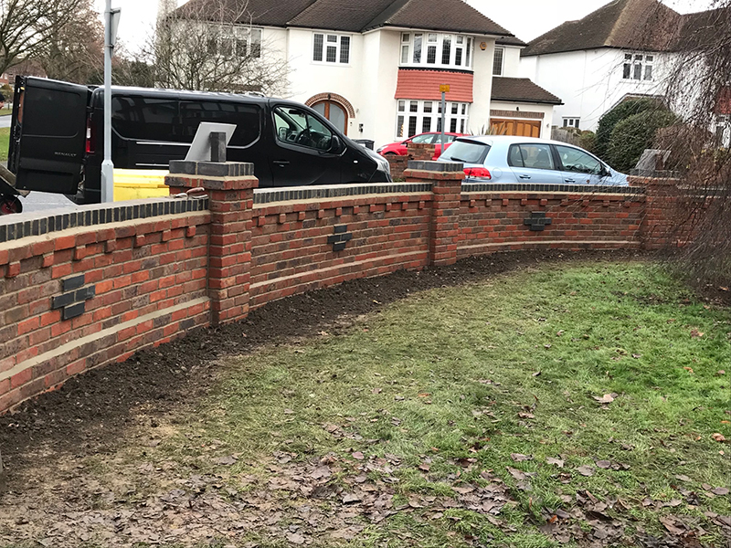 decorative brickwork in Chem